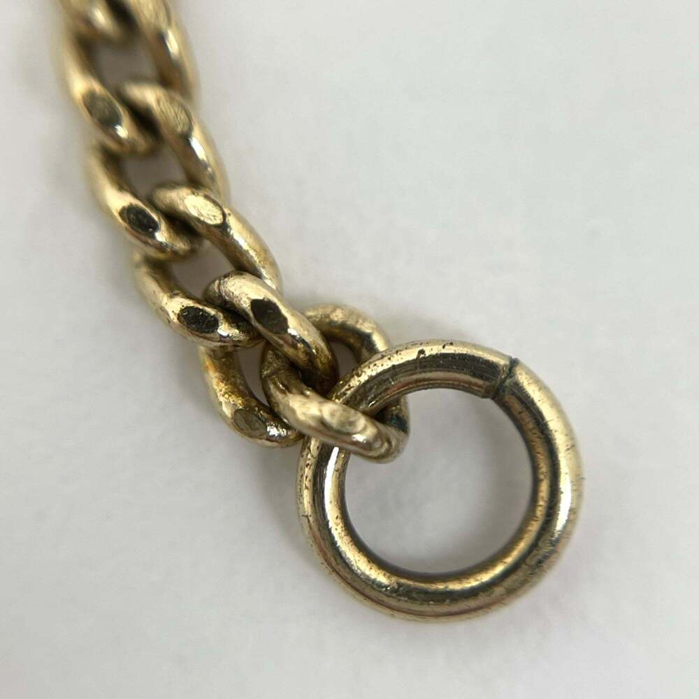 CHANEL Gold Logo Necklace - Picture 4 of 7